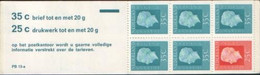 Nederland NVPH PB13aTB Postzegelboekje 1973 MNH Postfris - Libretti