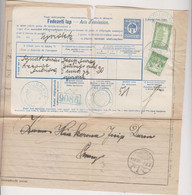 CROATIA.HUNGARY DUBRAVA 1918 Nice TELEGRAM Money Order RRR - Croatia