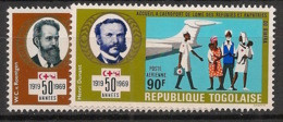 Togo - 1969 - Poste Aérienne PA N°Yv. 115 à 116 - Croix Rouge - Neuf Luxe ** / MNH / Postfrisch - Togo (1960-...)