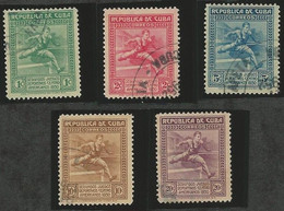 CUBA - CENTRAL AMERICAN ATHLETIC GAMES - Used Stamps