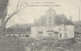 Le Cantal Pittoresque - 278- Château De CABANES,près CARLAT  - Ed. L Roux - Carlat