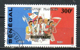 SENEGAL. N°799 Oblitéré De 1989. Révolution Française. - Franz. Revolution