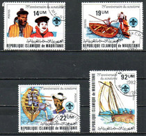 MAURITANIE. N°496-9 Oblitérés De 1982. Scoutisme. - Oblitérés