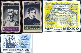 Ref. 181883 * NEW *  - MEXICO . 1964. 400TH ANNIVERSARY OF THE PHILIPPINE EXPEDITION OF MIGUEL LOPEZ DE LEGAZPI	. 400 AN - Mexico
