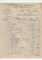 44  SAINT  NAZAIRE   Me CAVALIN   134 Rte DE PORNICHET    TEL 3.46  CLOTURES  CONSTRUCTIONS METALLIQUES - 1900 – 1949