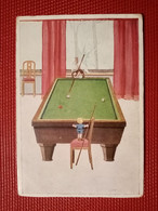 CPA - ENFANTS JOUANT AU BILLARD - Autres & Non Classés