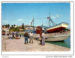 SM Do PORTO - Préparatifs Pour La Pêche - Circulé 1972 - Porto