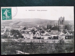 78 , Maule ,vue Générale En 1909 - Maule