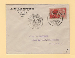 Journee Du Timbre 1945 - Lome - Togo - Cartas & Documentos