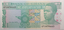 Ghana - 1 Cedi - 1979 - PICK 17a - NEUF - Ghana