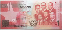 Ghana - 1 Cedi - 2015 - PICK 37f - NEUF - Ghana