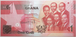 Ghana - 1 Cedi - 2017 - PICK 37g - NEUF - Ghana