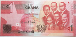 Ghana - 1 Cedi - 2017 - PICK 37g - NEUF - Ghana