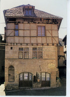 ENTRAYGUES SUR TRUYERE LA MAISON DE LA REINE MARGOT EDIFICE DE PIERRE ET DE COLOMBAGES ETAPE HOTEL DU LION D'OR - Altri & Non Classificati