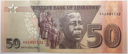 Zimbabwe - 50 Dollars - 2020 - PICK 105a - NEUF - Zimbabwe