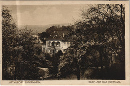 CPA AK BAD SOBERNHEIM Blick Auf Das Kurhaus GERMANY (1162089) - Bad Sobernheim