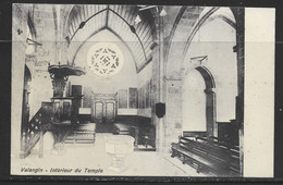 Carte P De 1912 ( Valangin / Intérieur Du Temple ) - NE Neuchatel
