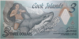 Cook - 3 Dollars - 2021 - PICK 11a - NEUF - Cook Islands