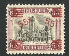 Variety --MNH 1921 - Type Dendermonde -MNH--Overprint Shifted To The Right - Unused Stamps