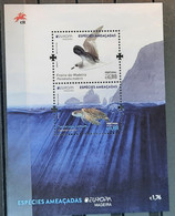 2021 - Portugal - MNH - Species At Risk - Madeira - Souvenir Sheet Of 2 Stamps - Nuovi