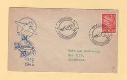 Danemark - 1949 - Jubile Aerien - Poste Aérienne