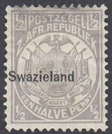 Swaziland, Scott #1, Mint Hinged, Coat Of Arms, Issued 1889 - Swaziland (...-1967)