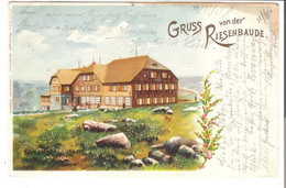 Gruss Von Der Riesenbaude V. 1900 (45546) - Schlesien