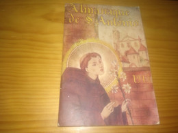 Almanaque Sto. António- Braga Ano 1943 - Autres & Non Classés