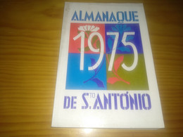 Almanaque Sto. António, - Braga Ano 1975 - Otros & Sin Clasificación