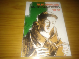 Almanaque Sto. António, - Braga Ano 1973 - Otros & Sin Clasificación