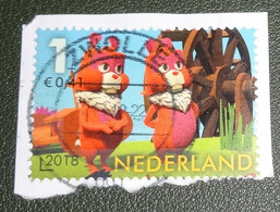 Nederland - NVPH - 3694x - 2018 - Gebruikt Onafgeweekt - Cancelled On Paper - Fabeltjeskrant - Myra En Martha Hamster - Oblitérés