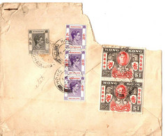 LETTRE FRAGMENT PAIRE DE 1 DOLLAR - Covers & Documents