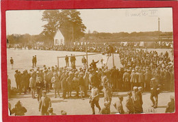 WW1 - Carte Photo Du Camp De Prisonniers De Munster - Fête Sportive Du 21 Juillet 1918 - Weltkrieg 1914-18