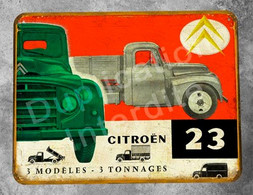 Plaque Métal Citroën U23 - Plaques En Tôle (après 1960)