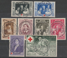 496/503 Croix- Rouge/Rode Kruis Oblit/gest Centrale - Used Stamps