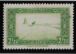 Algérie N°121 - Variété Tache Parasite - Neuf * Avec Charnière - TB - Ungebraucht