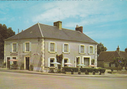 18. SANCERGUES. CPSM. HOTEL DE L'ESPERANCE . ANNEE 1969 + TEXTE - Sancergues