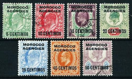 Marruecos (Británico) Nº 23/27-28A/29 ... - Bureaux Au Maroc / Tanger (...-1958)