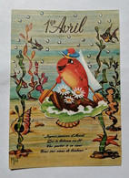 Illustrateur MAT 1er Avril Poisson Découpé Voeux De Bonheur - 1 De April (pescado De Abril)