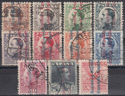 ESPAÑA 1931 EDIFIL Nº 593/603 USADO BUEN CENTRAJE - Used Stamps