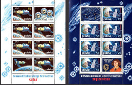 POLAND 1973 Space Exploration Blocks MNH / **.  Michel Blocks 53-54 - Nuevos