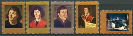 POLAND 1973 Copernicus Quincentenary IV MNH / **.  Michel 2247-54 - Unused Stamps