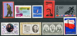 POLAND 1973 Eight Complete Issues MNH / **. - Unused Stamps