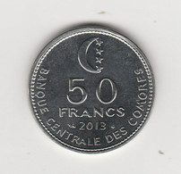 COMORES - 50 FRANCS 2013 - Comorre