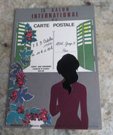 CPM Paris Hôtel Georges V - 15 ème Salon International De La Carte Postale - 1982 Illustrateur Jeudy - Beursen Voor Verzamellars