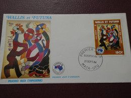 WALLIS ET FUTUNA FDC 1982 - PA114 - Brieven En Documenten