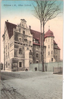 BÜTZOW Mecklenburg Das Alte Schloß Color TOP-Erhaltung 23.8.1912 Nach Rostock - Buetzow