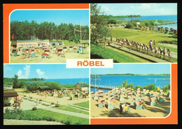 DDR AK 1981 Röbel Müritz In Farbe, Urlauberdorf Martin Hoop, Zwickau - Röbel