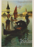 CPM Chemin De Fer De L'Est, Paris, Venise, Belfort, Bale, Lucerne Le St Gothard - Venezia