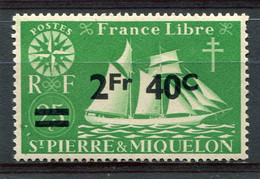 SAINT-PIERRE ET MIQUELON N° 319 **  (Y&T)   (Neuf) - Neufs